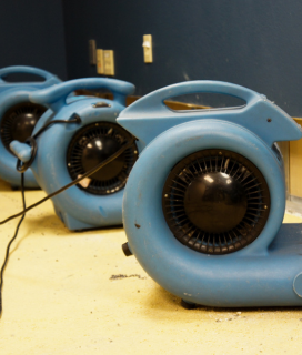 flood water extraction and drying 