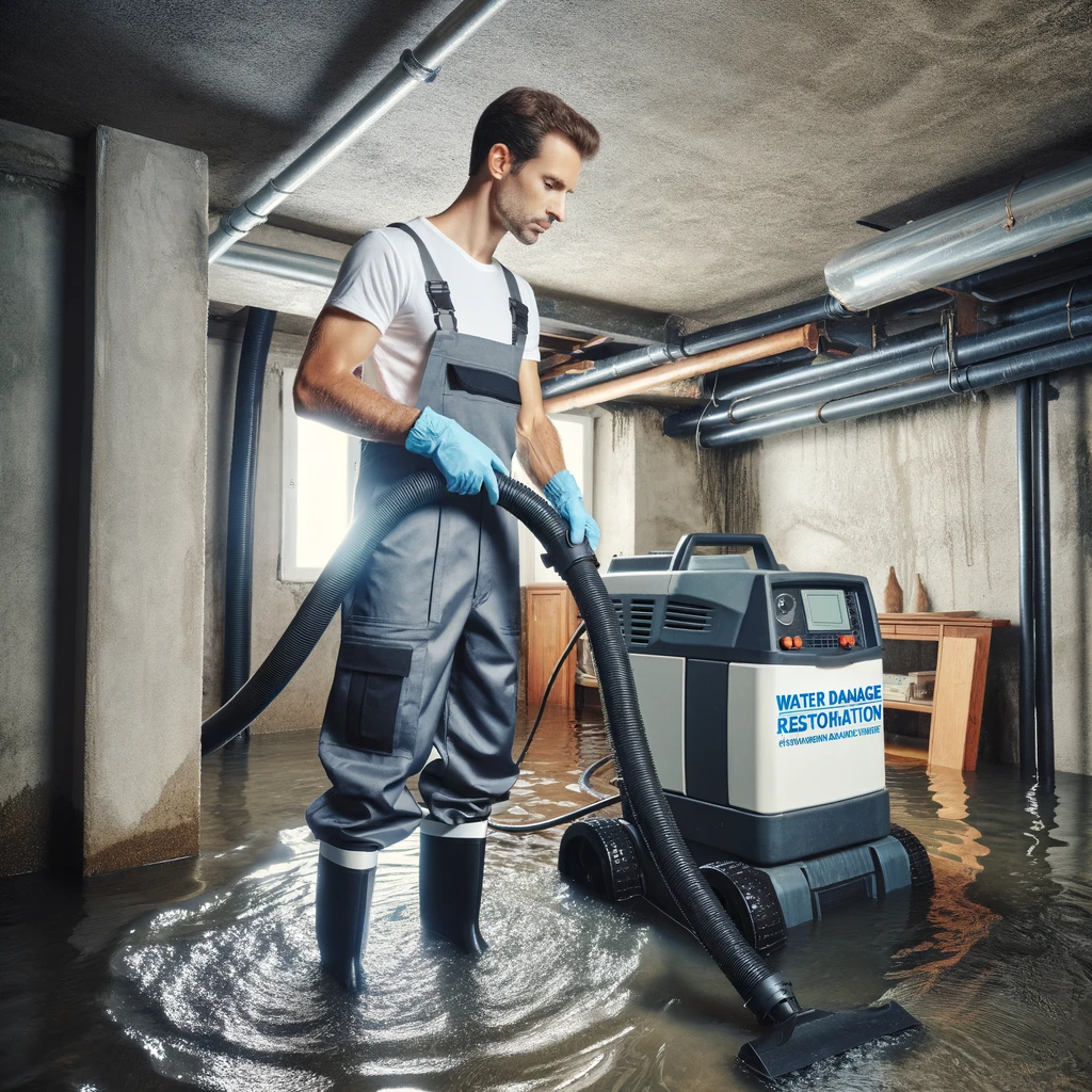 water damage restoration